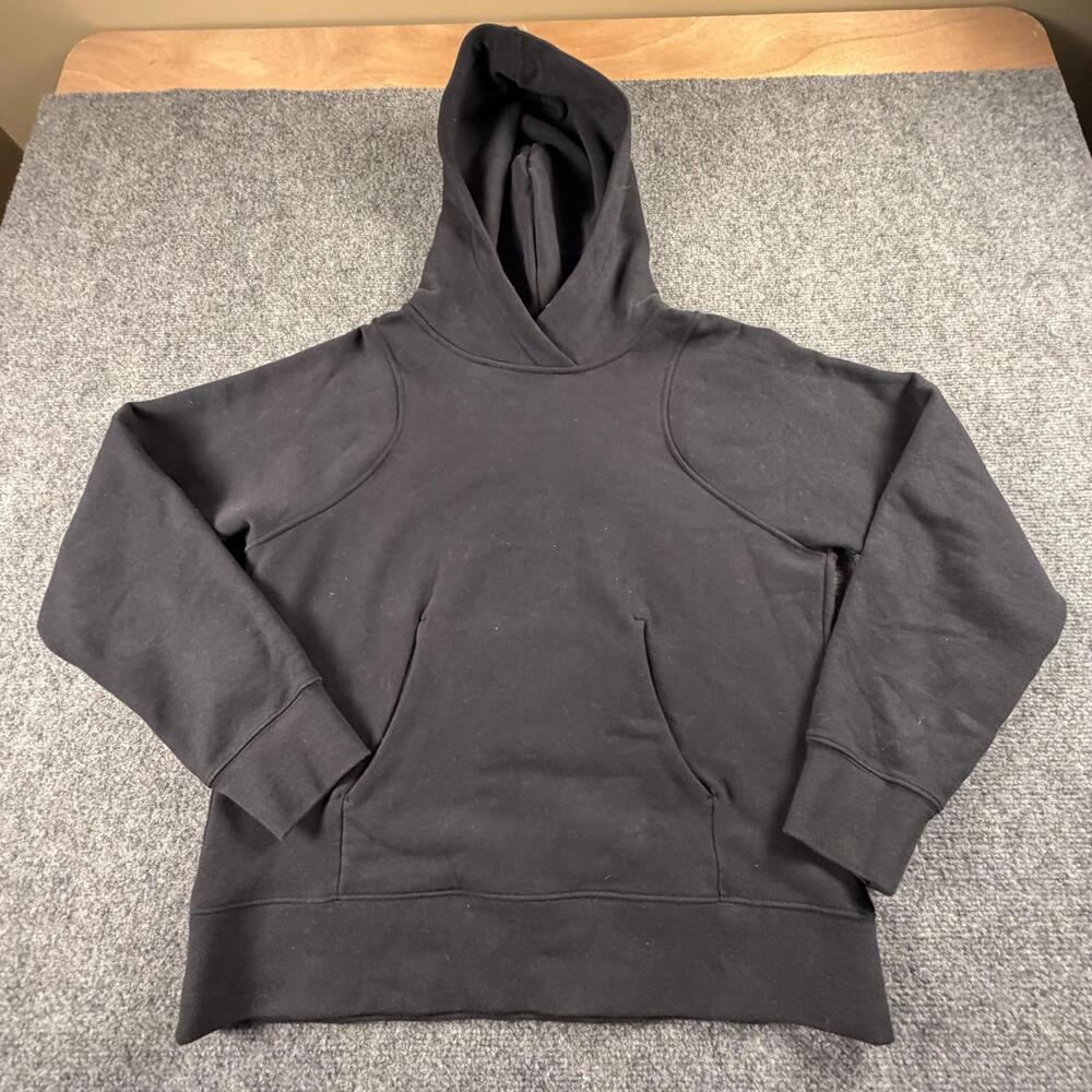 Lululemon Black All Yours Hoodie Pullover Sweatshirt Womens Size 6 1288